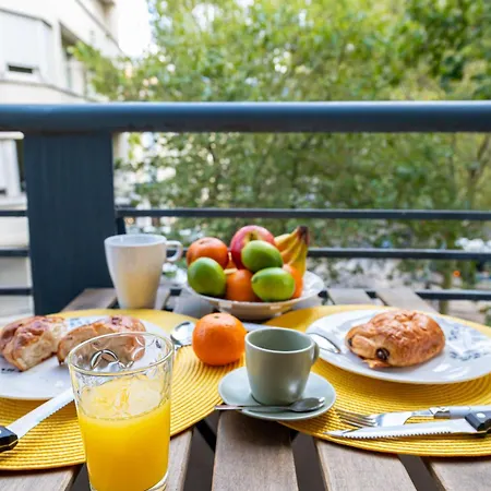 アパート Proche Chu: 4 Personnes - Wifi Fibre - Balcon グルノーブル